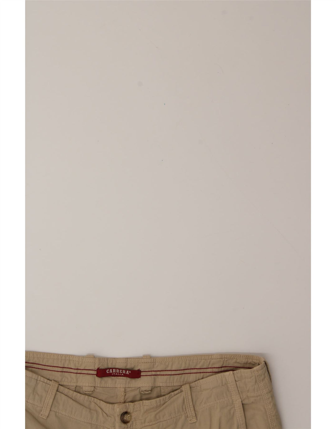 CARRERA Mens Chino Shorts W38 XL Beige Cotton Vintage Carrera and Second-Hand Carrera from Messina Hembry 