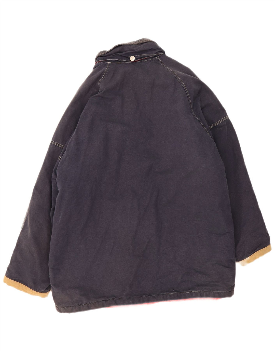 Vintage Herre Windbreaker Jacket UK 44 2XL Navy Blue