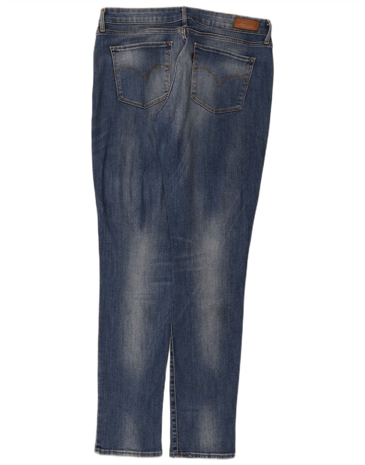 Levi's Slim Jeans til kvinder W31 L34 blå bomuld