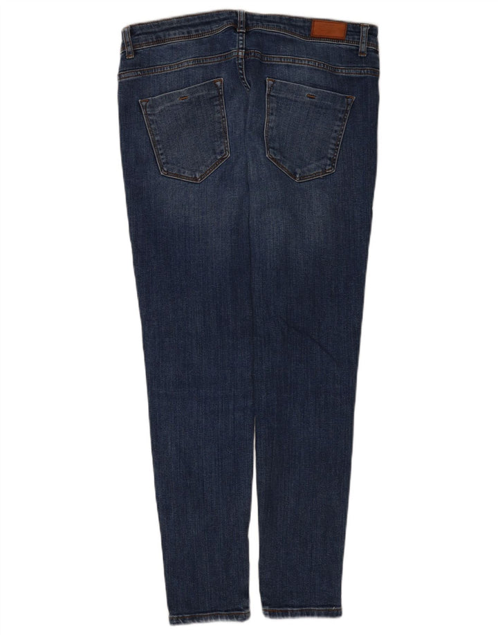 Zara Dame Slim Jeans EU 42 Large W32 L28 Blå