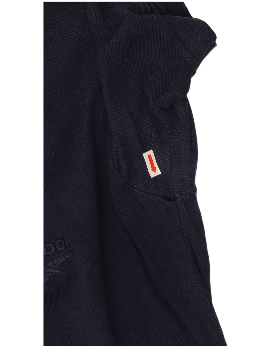 REEBOK Herre Polo Shirt Large Navy Blue