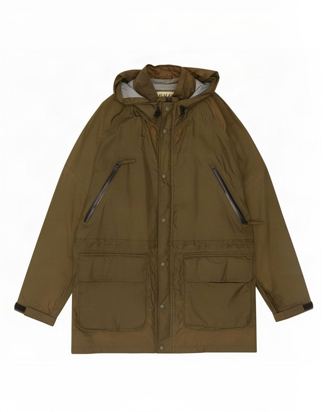 Orvis Regnfrakke til mænd UK 38 Medium Khaki Nylon