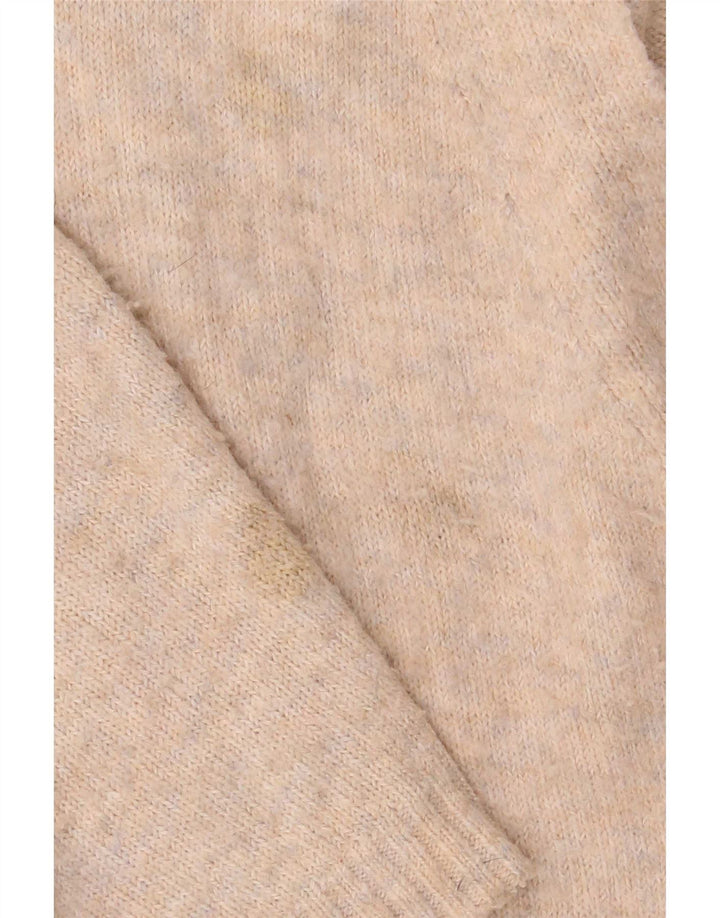Marks & Spencer Dame Longline Cardigan Sweater UK 14 Medium Beige