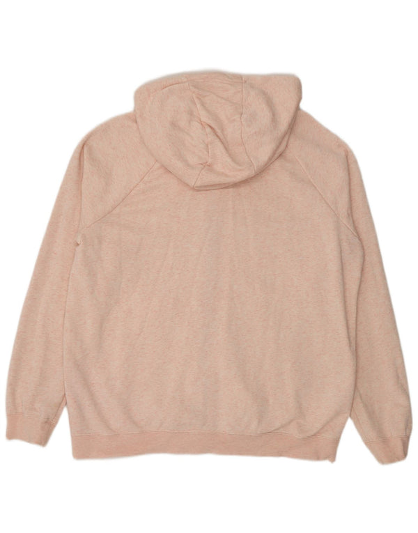 Nike hættetrøje med lynlås til mænd Large Pink Flecked Bomuld