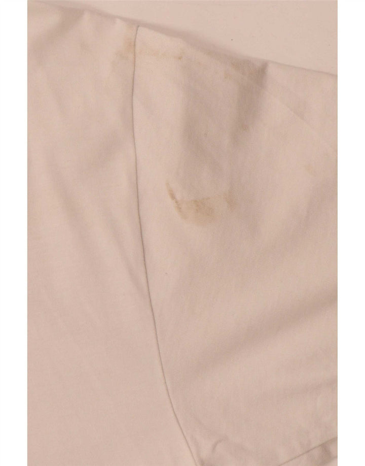Vans Herre Classic Fit T-Shirt Top Medium Hvid Bomuld