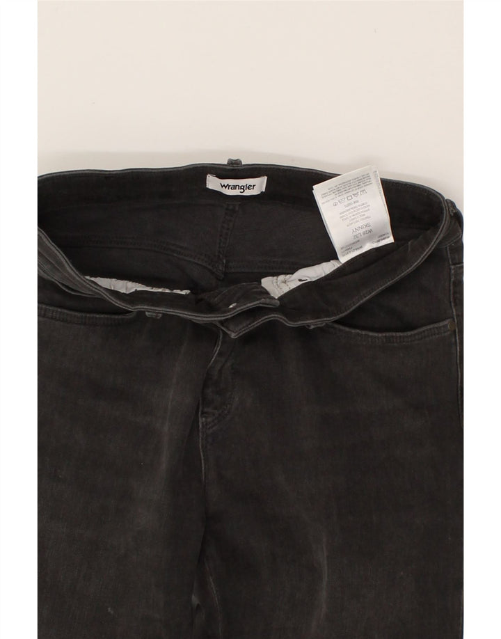 WRANGLER Womens Skinny Jeans W28 L32 Grey Cotton Vintage Wrangler and Second-Hand Wrangler from Messina Hembry 