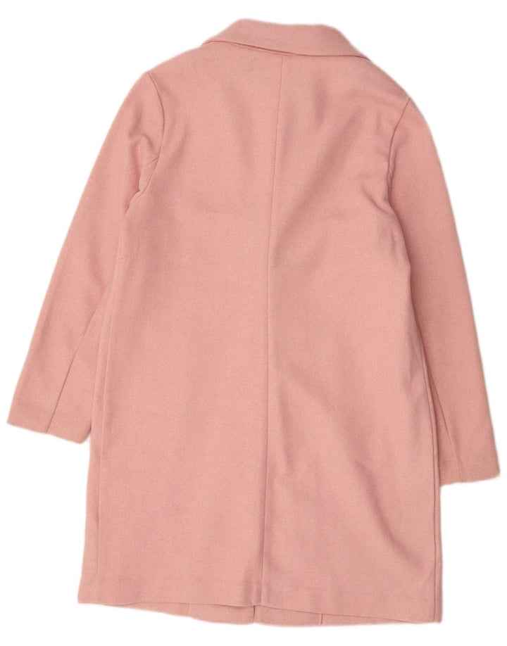 Marks & Spencer Dameoverfrakke UK 12 Medium Pink Polyester