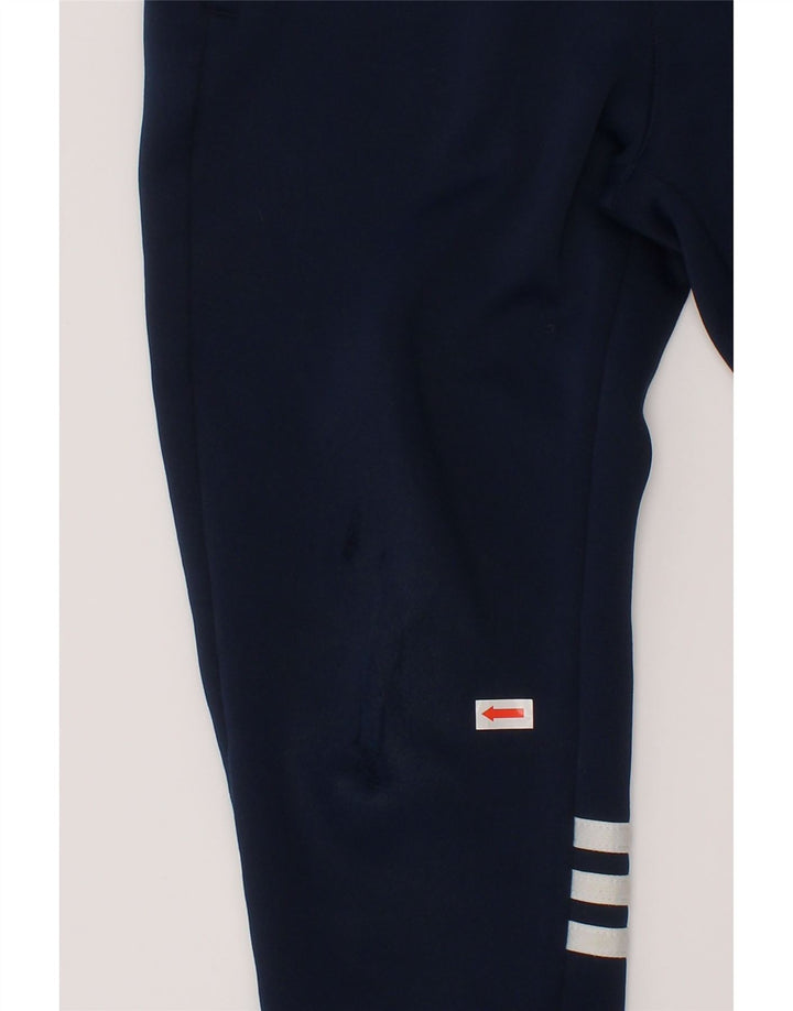 Adidas Drenge Træningsdragt Bukser Joggers 6-7 År Marineblå Polyester