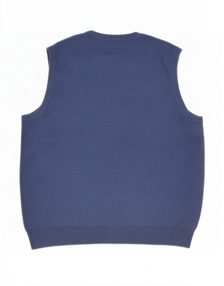 Marks & Spencer Herrevest Tank Top Stor Blå Bomuld