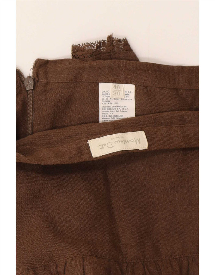 Massimo Dutti Nederdel W30 mellem brun hør til kvinder