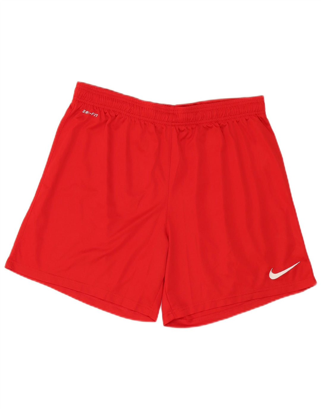 Nike Herre Dri Fit sportsshorts store røde polyester