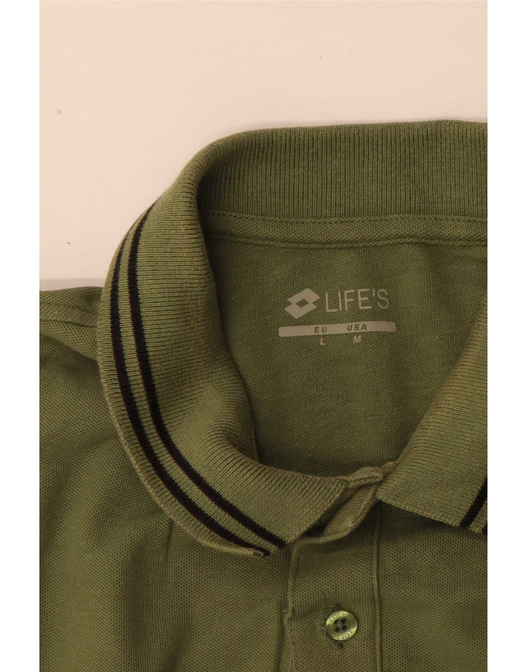 Lotto Herre Regular Fit Polo Shirt Large Green