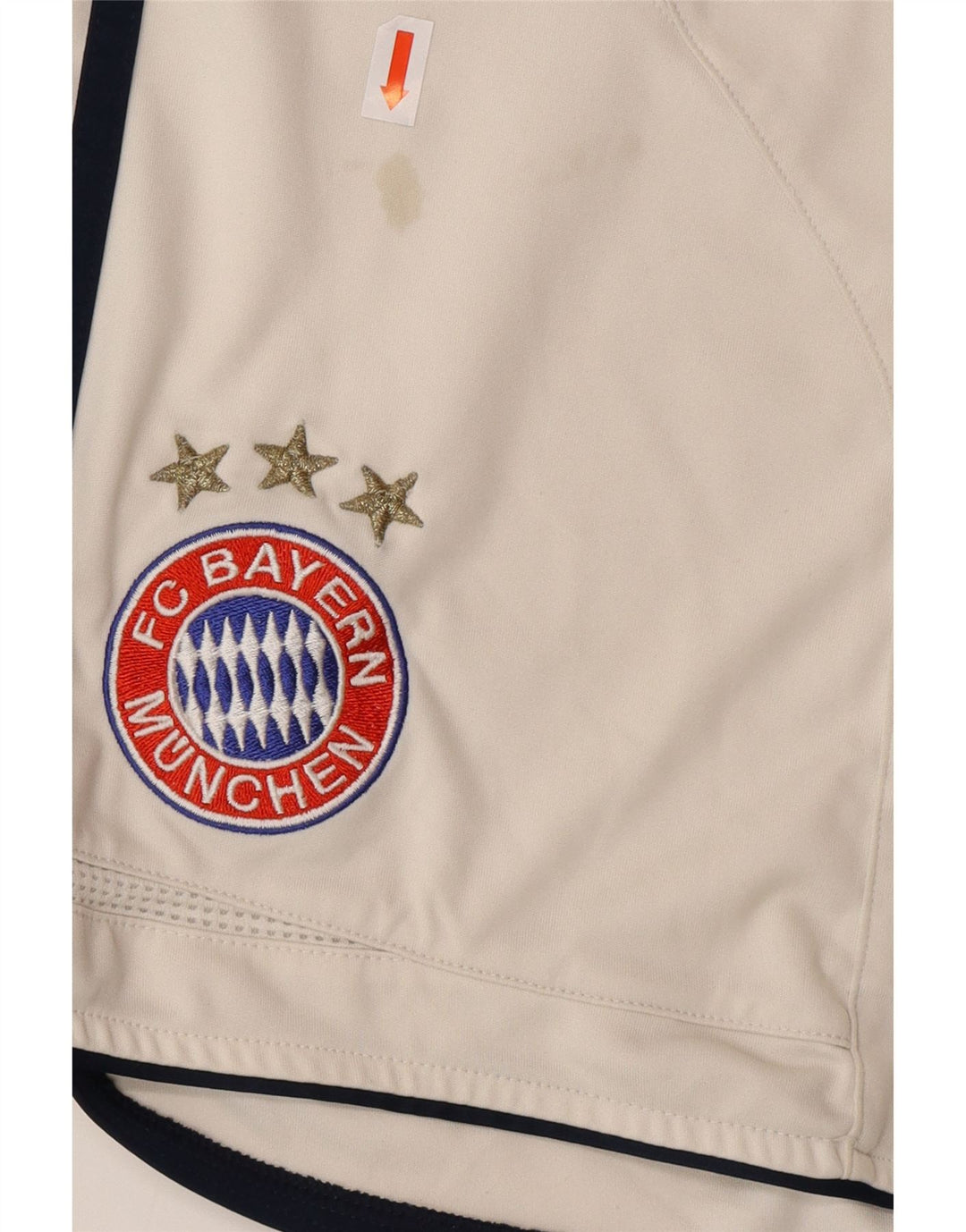 ADIDAS Herre FC Bayern Munchen Sportsshorts UK 42 Large White Colourblock