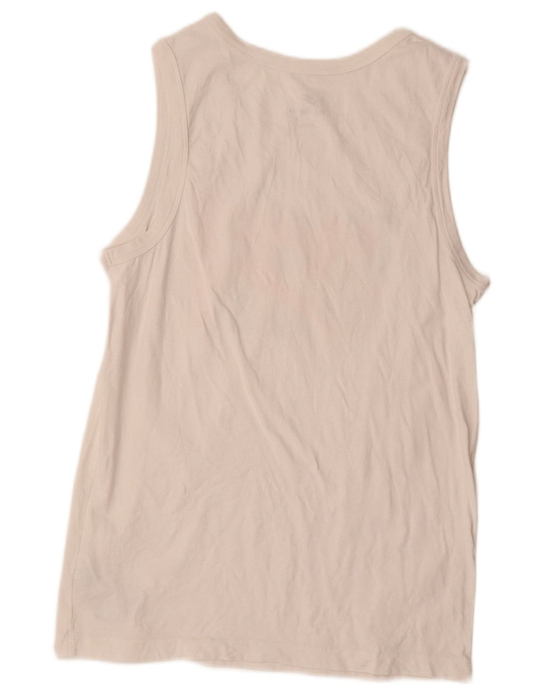 Fila Herre Grafisk T-Shirt Top Lille Hvid Bomuld