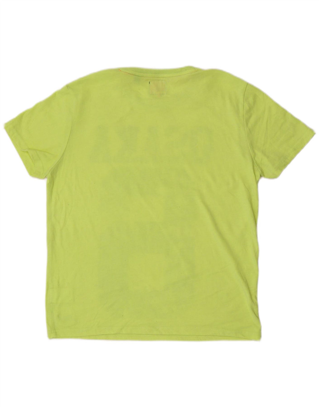 Superdry Herre Osaka Grafisk T-Shirt Top 2XL Grøn Polyester