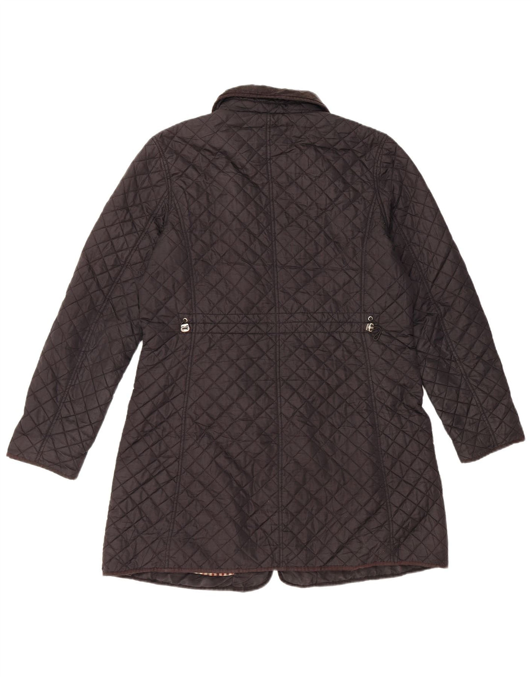 Hobbs Quiltet Quiltet jakke til kvinder UK 14 Medium Sort Nylon