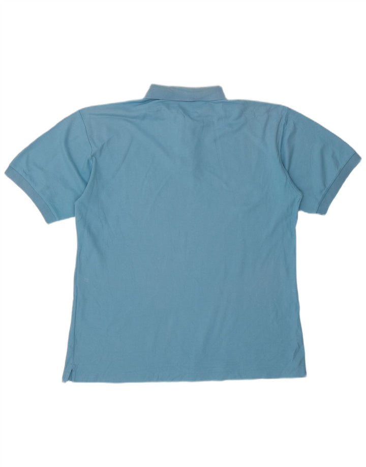 Fila Herre Polo Shirt IT 54 XL Blå Bomuld