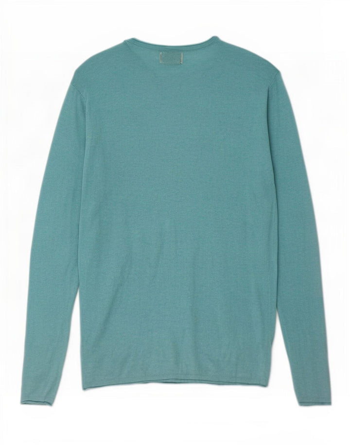 Zara Herre Top Langærmet XL Turkis