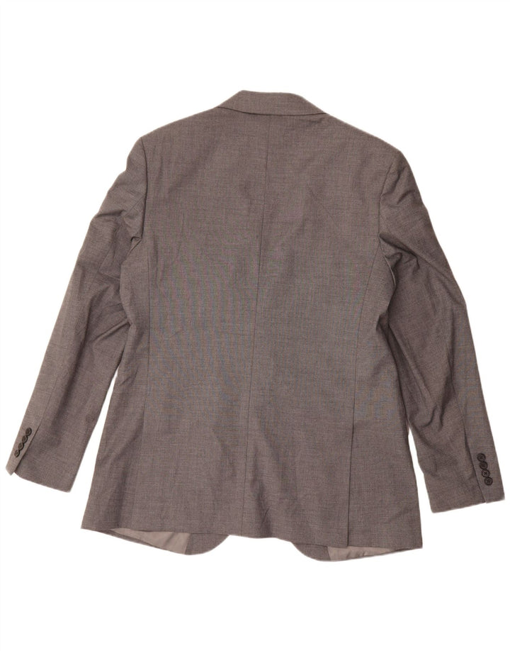 Marks & Spencer Herre 2-knaps blazerjakke UK 44 XL Grå polyester