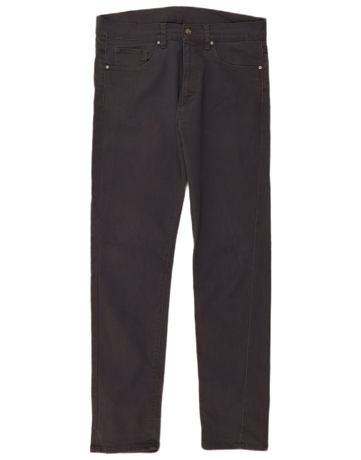 CARHARTT Slim Casual Bukser til mænd W33 L32 Marineblå Bomuld