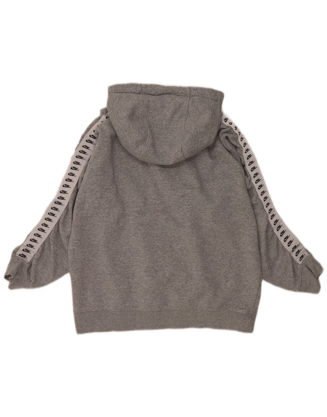 NIKE Grafisk hel træningsdragt til kvinder UK 14 Medium Grey Colourblock Bomuld
