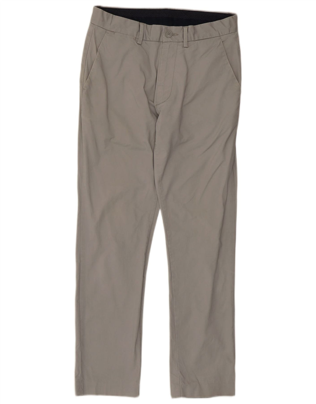 Marks & Spencer Herre Slim Chino Bukser W30 L29 Grå Bomuld