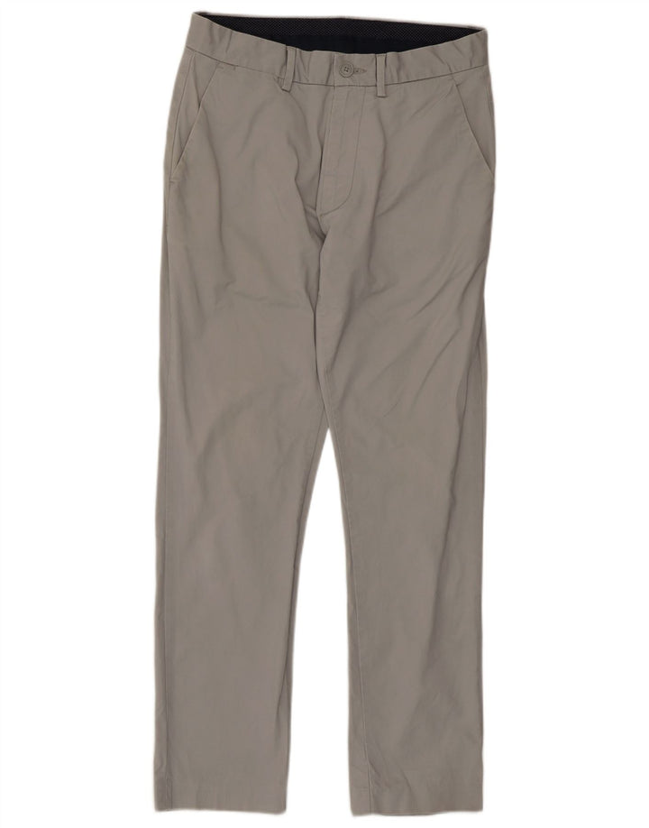 Marks & Spencer Herre Slim Chino Bukser W30 L29 Grå Bomuld