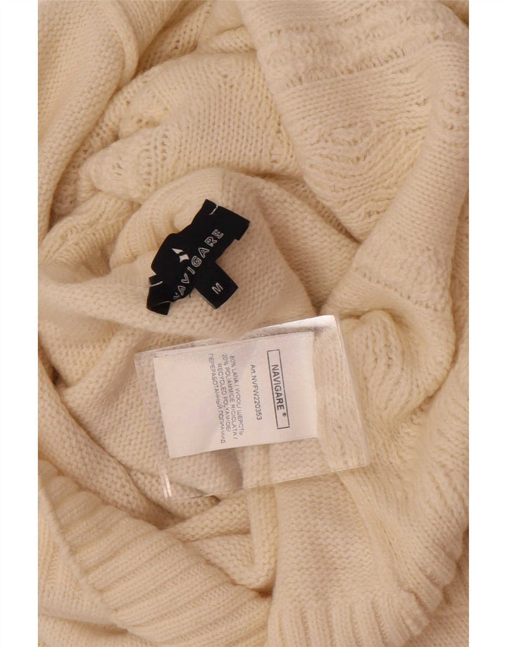 Navigare Herre Rullehals sweater Medium Off White Uld