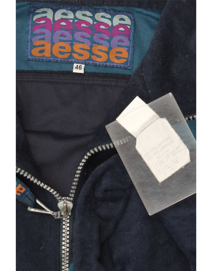 Aesse hel træningsdragt til kvinder IT 46 Small Navy Blue Colourblock Sports