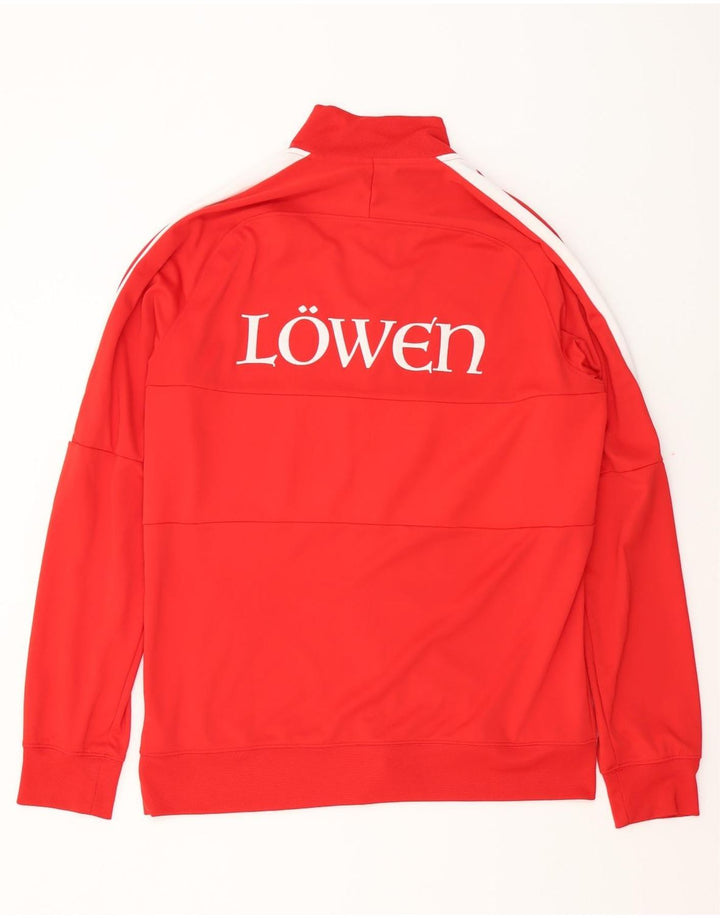 NIKE Herre Dri Fit grafisk træningsdragt topjakke Stor rød farveblok