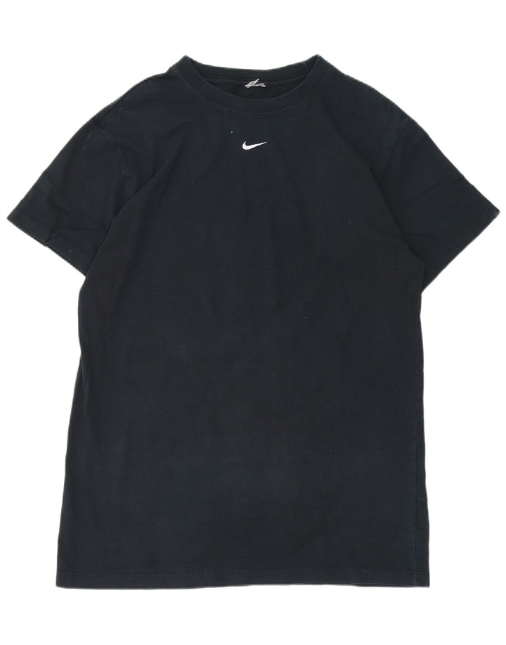 NIKE T-shirt top til mænd, stor marineblå bomuld
