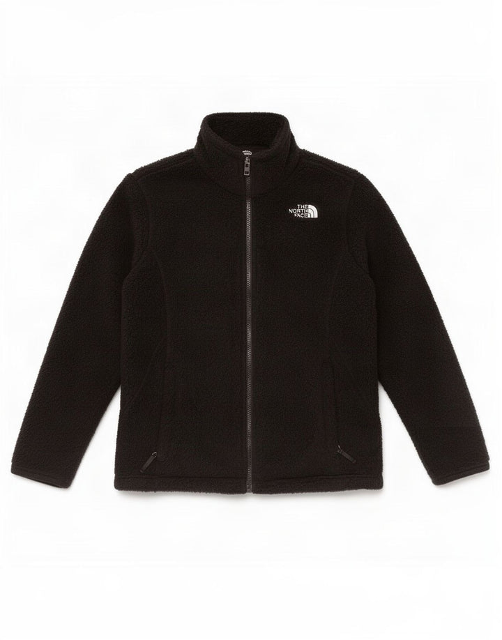 The North Face Girls Fleecejakke 14-15 År Stor Sort Polyester