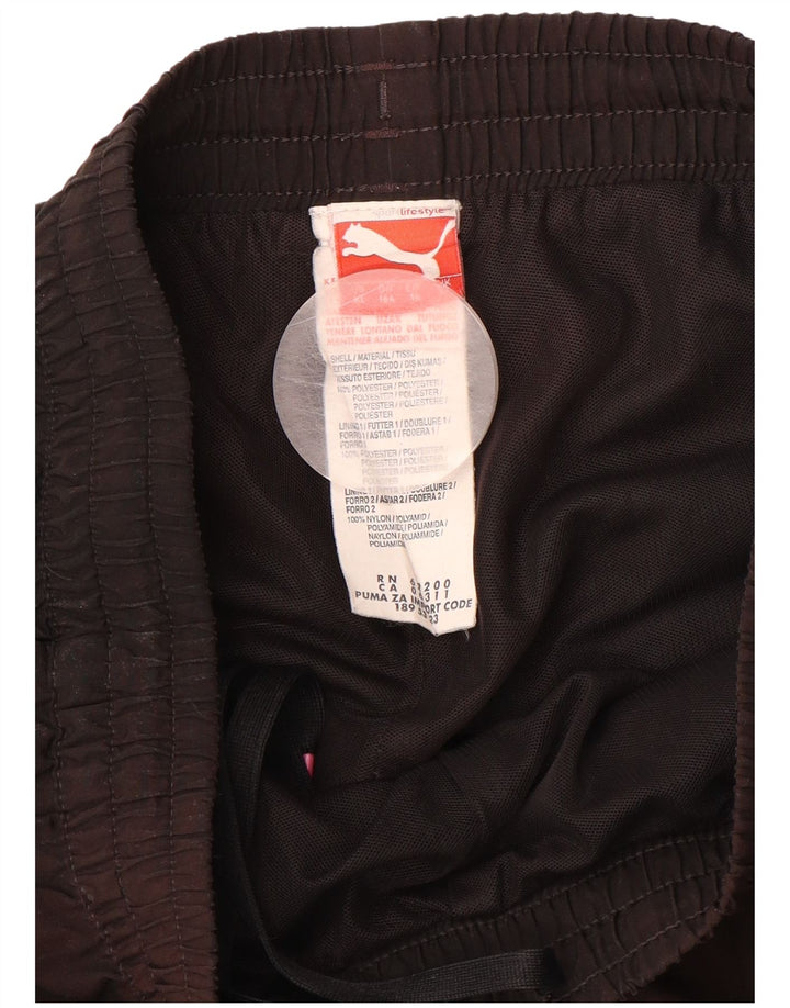 PUMA Træningsdragtsbukser til drenge 15-16 år Sort polyester