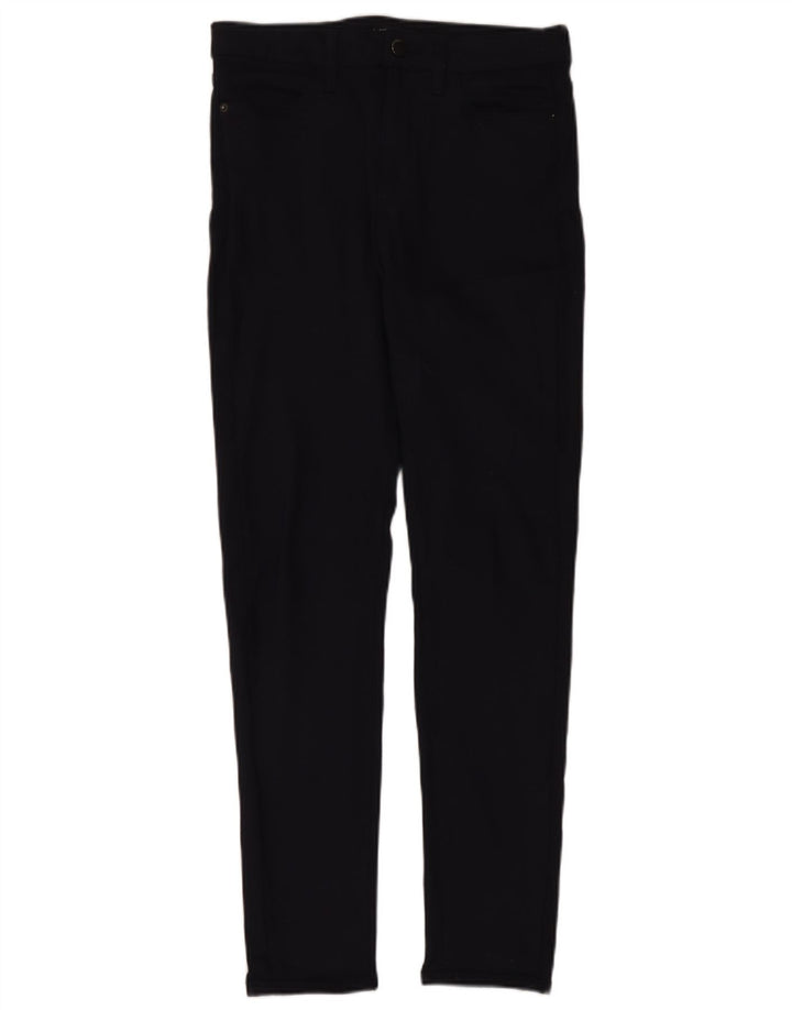 Marks & Spencer Dame Casual Bukser UK 12 Medium W30 L30 Navy Blue