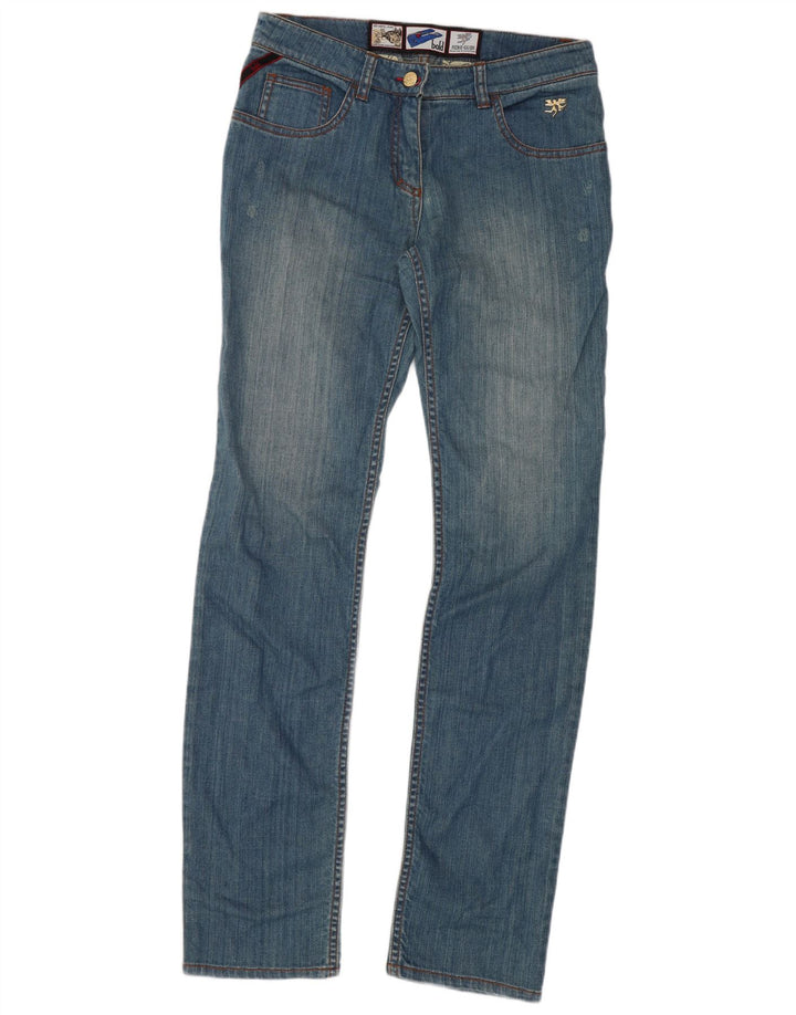 Piero Guidi Dame Slim Jeans W28 L31 Blå Bomuld