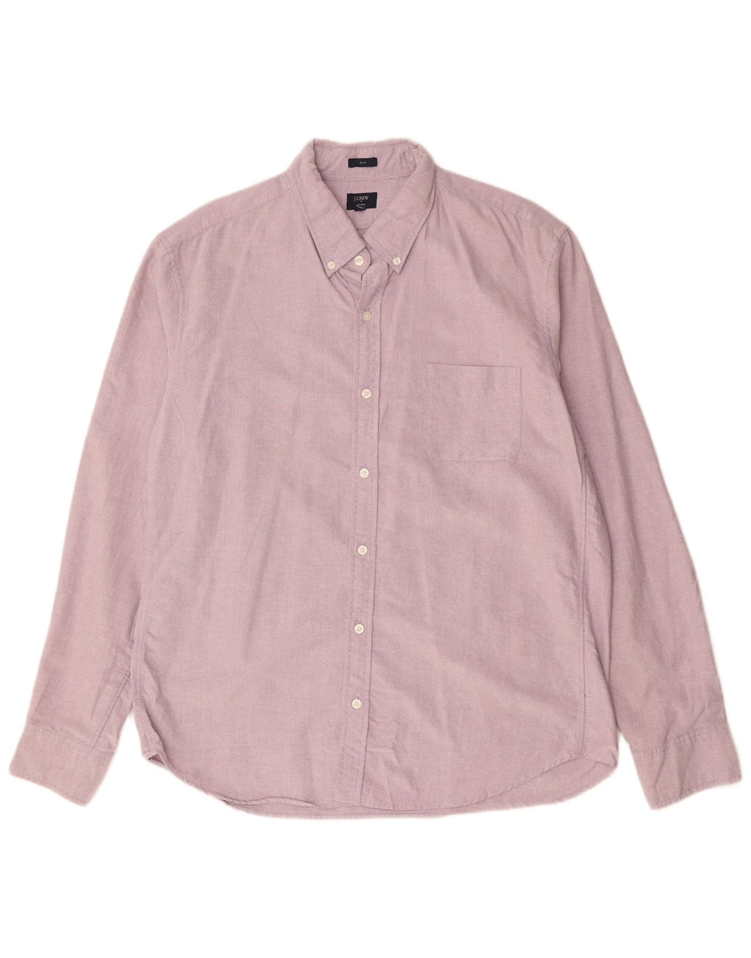 J. CREW Herre Oxford Slim Shirt XL Lilla Bomuld