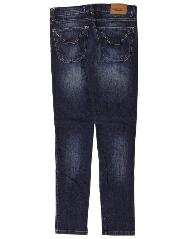 Jeckerson Dame Slim Jeans IT 44 Medium W32 L31 Blå Colourblock