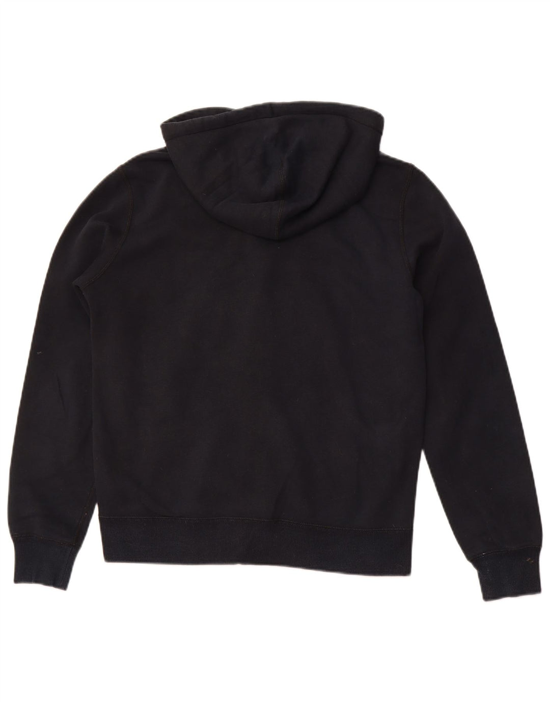 CONVERSE Dame Chuck Taylor Hættetrøje med lynlås UK 14 Medium Sort Bomuld