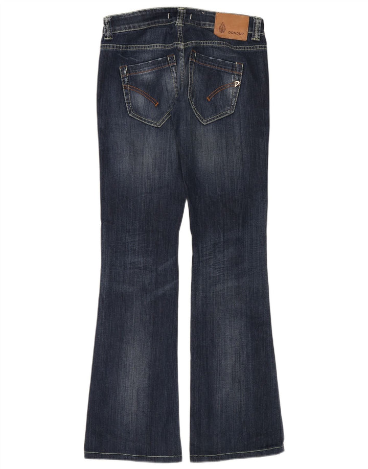 Dondup Dame Bootcut Jeans W27 L34 Marineblå Bomuld