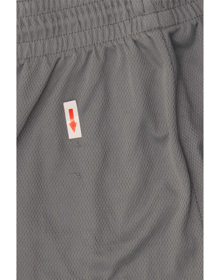 Nike Herre Dri Fit grafiske sportsshorts XL Grå Colourblock Polyester