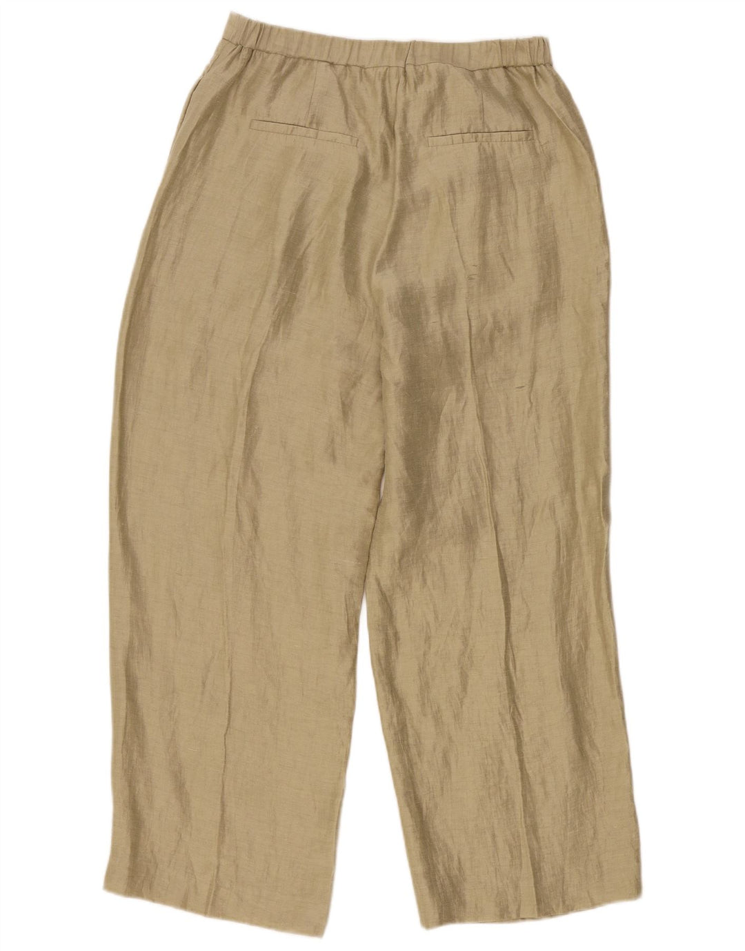 Massimo Dutti Dame Lige Chinobukser EU 40 Medium W30 L28 Beige