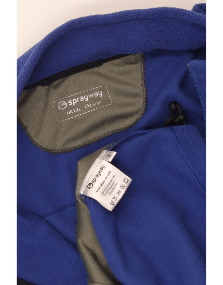 Sprayway Herre Fleecejakke UK 44 2XL Blå Polyester