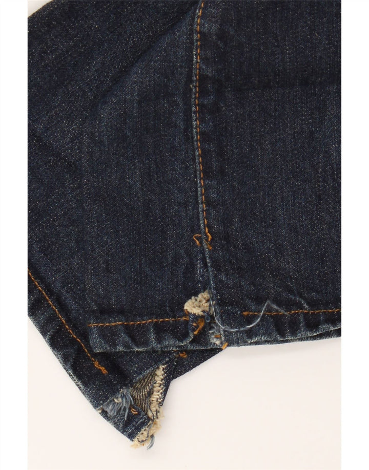 Energie Dame Straight Jeans W27 L34 Marineblå Bomuld