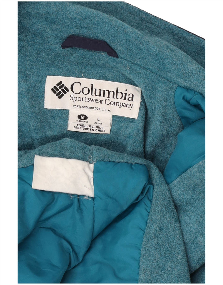 Columbia Dame Oversized Windbreaker Jacket UK 14 Medium Navy Blue