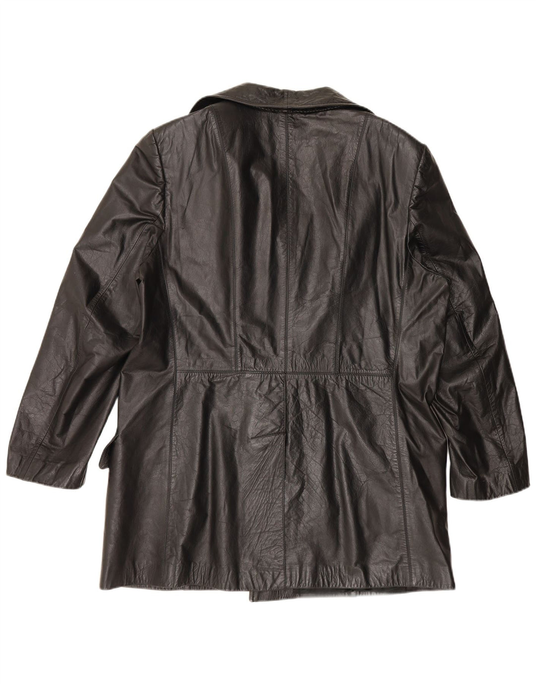 Vintage herre læderjakke UK 42 XL Sort
