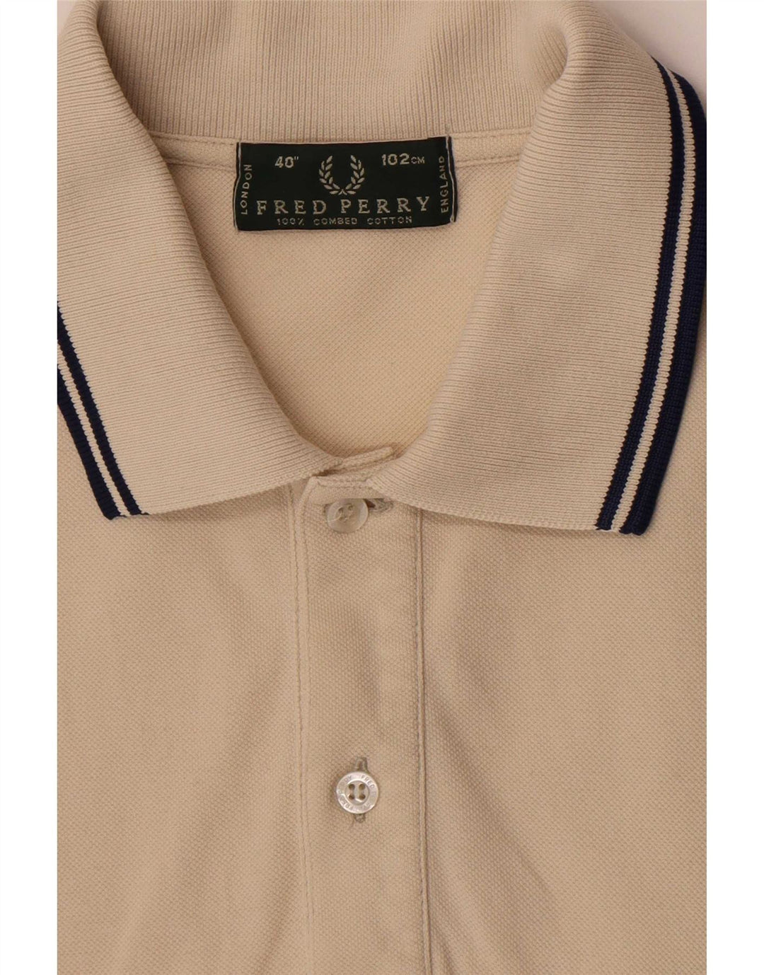 Fred Perry Herre poloshirt Medium Beige Bomuld