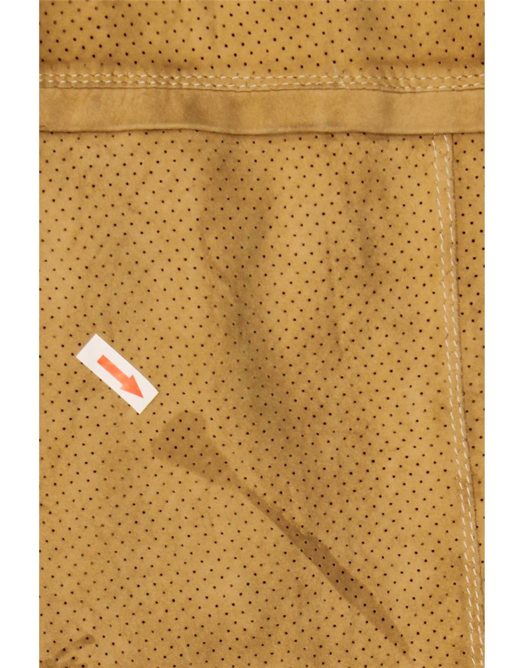 Vintage herre ruskindsjakke UK 34 XS Beige
