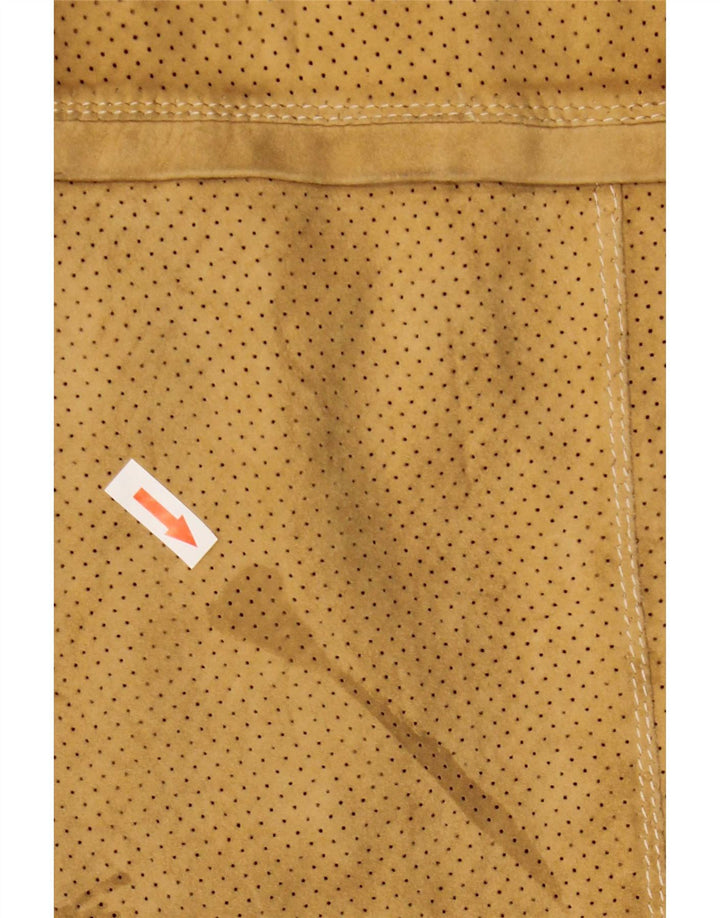 Vintage herre ruskindsjakke UK 34 XS Beige