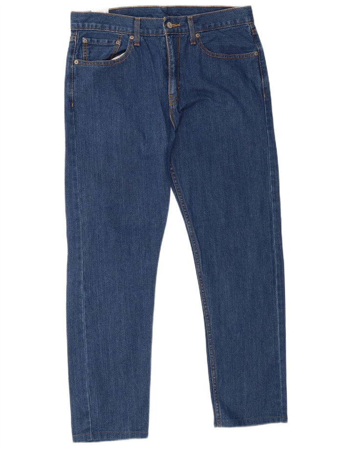 Levi's Herre 508 tilspidsede jeans W32 L30 blå bomuld