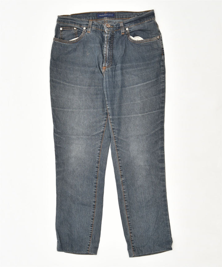 TRUSSARDI Womens Straight Jeans W30 L28 Blue | Vintage | Thrift | Second-Hand | Used Clothing | Messina Hembry 